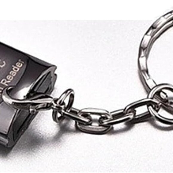 Mini USB-C SD Card Reader with Key Chain - BRAND NEW - Picture 3 of 6